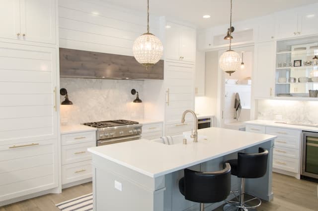 Domestic lighting in a UK home