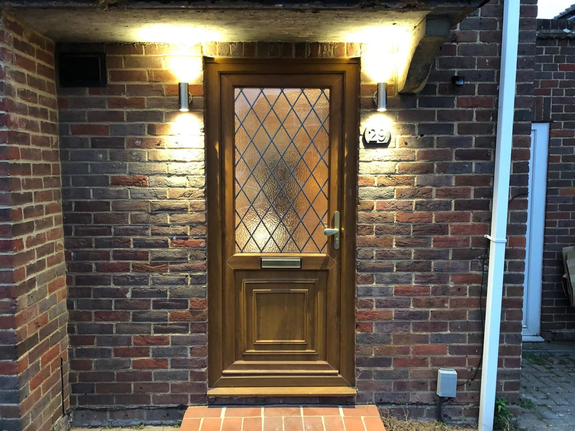 Recent outdoor lighting installation completed by RIGS Electrical